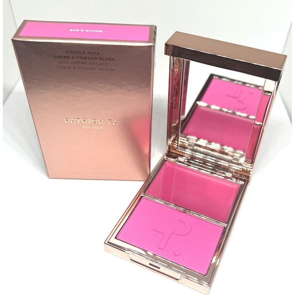 Patrick Ta Double Take Crème And Powder Blush She's That Girl